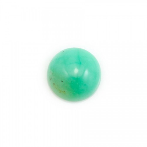 Cabochon de chrysoprase,de forme ronde,11mm x 1pc