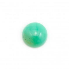 Cabochon de chrysoprase,de forme ronde,11mm x 1pc