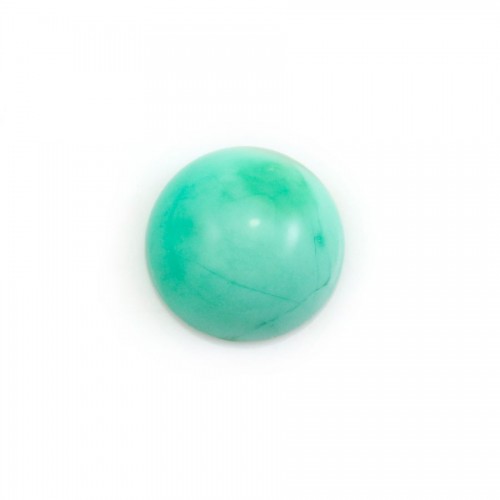 Cabochon de chrysoprase,de forme ronde,7mm x 2pcs