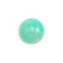 Cabochon de chrysoprase,de forme ronde,13mm x 1pc