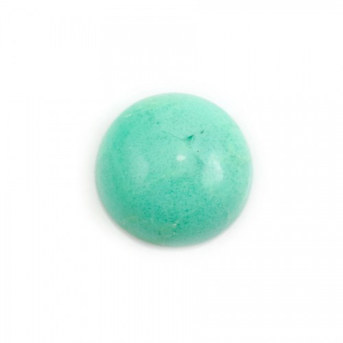 Cabochon de chrysoprase,de forme ronde,7mm x 2pcs