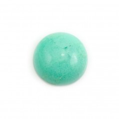 Cabochon de chrysoprase,de forme ronde,14mm x 1pc