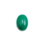 Cabochon de chrysoprase,de forme ovale,10x14mm x 1pc