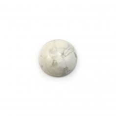 Cabochon howlite rond 10mm x 4pcs