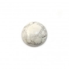 Cabochon howlite rond 12mm x 4pcs