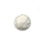 Cabochon howlite rond 12mm x 4pcs