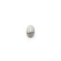 Cabochon howlite ovale 4x6mm x 4pcs