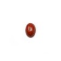 Cabochon de jaspe rouge, de forme ovale, 5 * 7mm x 4pcs
