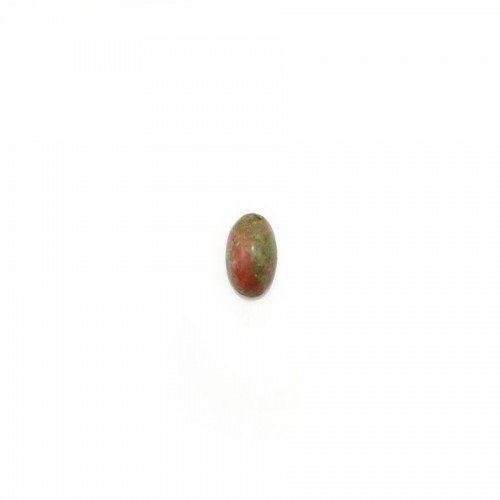 Cabochon of crystal rock, in round shape, 2mm x 4 pcs