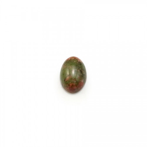 Cabochon of crystal rock, in round shape, 2mm x 4 pcs