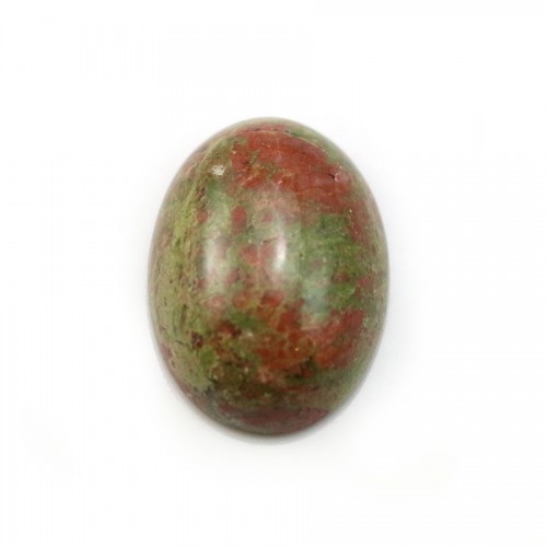 Cabochon of crystal rock, in round shape, 2mm x 4 pcs