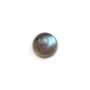 Cabochon de labradorite, de forme ronde 9mm x 1pc