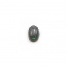 Cabochon de labradorite, de forme ovales 5x7mm x 1pc