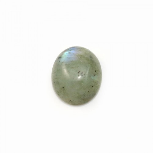 Cabochon di labradorite, forma ovale, 10 * 12 mm x 2 pezzi