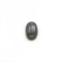 Cabochon de labradorite, de forme ovale, 7 * 10mm x 2pcs