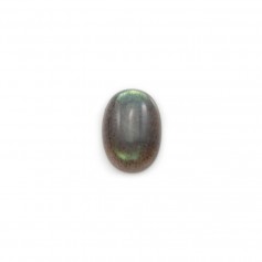 Cabochon labradorite ovale 8x11mm x 2pcs
