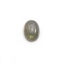 Cabochon de labradorite, de forme ovale, 9x12mm x 2pcs