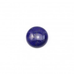 Cabochon Lapis-lazuli Rond 8mmx 1pc