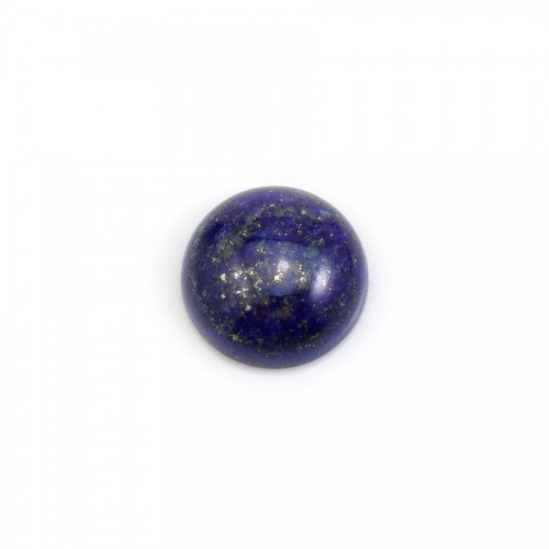 Cabochon lapis-lazuli rond 14mm x 1pc