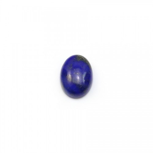 Cabochon lapis-lazuli ovale 6x8mm x 1pc
