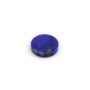Cabochon lapis lazuli, rond plat 10mm x 1pc