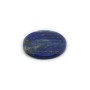 Cabochon lapis lazuli, rond plat 25mm x 2pcs