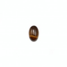Cabochon d'oeil de tigre, de forme ovale, 4 * 6mm x 4pcs