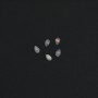 Cabochon opale ethiopian goutte 3x5mm x 1pc