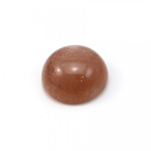 Cabochon pierre de lune rond 10mm x 1pc