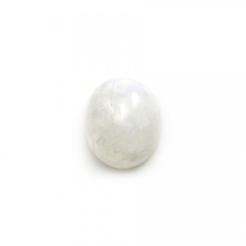 Cabochon Pierre de Lune Oval 10x12mm x 1pc