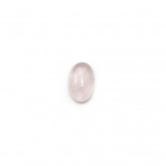 Cabochon de quartz rose, de forme ovale, 4 * 6mm x 4pcs