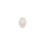 Cabochon de quartz rose, de forme ovale, 5 * 7mm x 4pcs