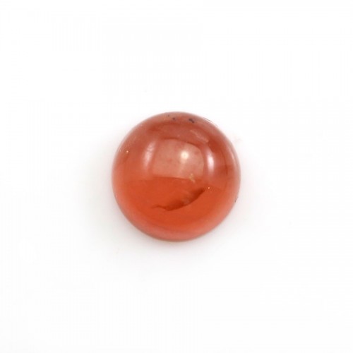 Cabochon de rhodochrosite de forme ronde 10mm x 1pc