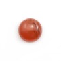 Cabochon de rhodochrosite de forme ronde 11mm x 1pc