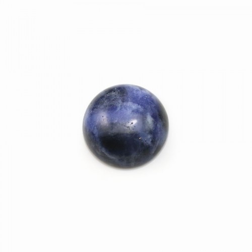 Cabochon Sodalite  rond  10mm x 4pcs