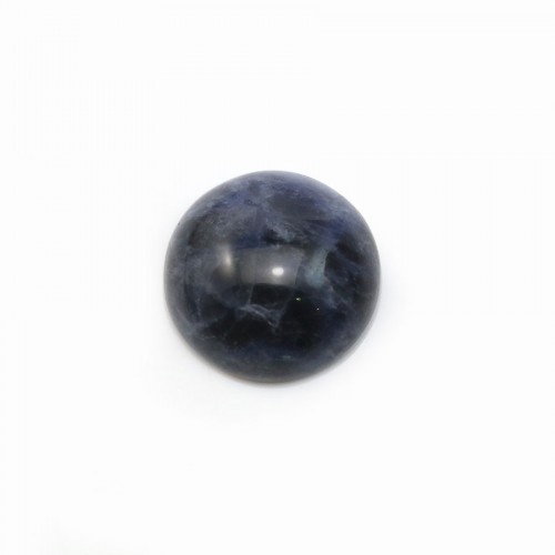 Cabochon sodalite ronde 12mm x 2pcs