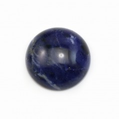 Cabochon Sodalite rond 16mm x 2pcs