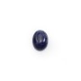 Cabochon de sodalite, de forme ovale, 6 * 8mm x 4 pcs