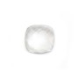 Cabochon cristal de roche carre facette 10mm x 1pc