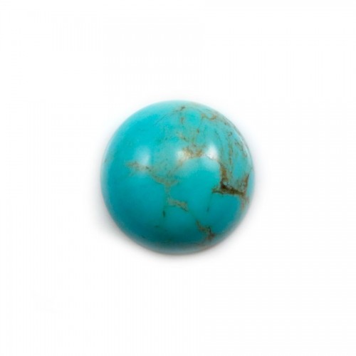 Cabochon Turquoise rond 16mm x1pc