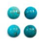 Cabochon Turquoise rond 16mm x1pc