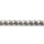 Grey Freshwater Pearl Round 6mm x 40 cm 