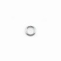 Anneaux  soudé  5x0,8 mm argent 925 x10PCS
