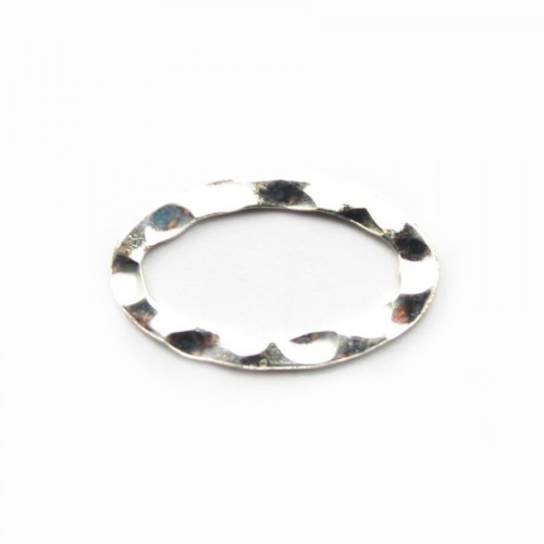 Silver 925 Welded OVALE Rings 10x16.2mm in bag x2PCS 