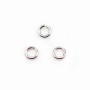 Anneaux ouverts 4x0.8 mm argent 925 x 20 st