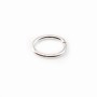 Anneaux ovales, argent 925, ouvert, 5x7mm, x 4pcs