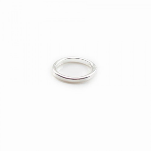 Silver 925 Oval Rings 8mm  in bag