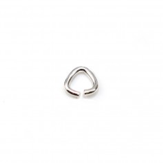 Anneaux triangulaire 4mm en argent 925 x 20pcs