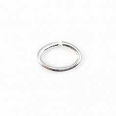 Anneaux ovales ouverts 4x6x0.7mm, argent 925 x20 pcs