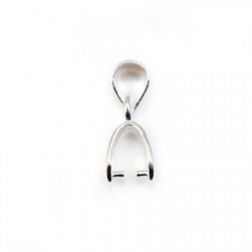 Bélière lisse, Argent 925, 5 *10mm  x 1pc